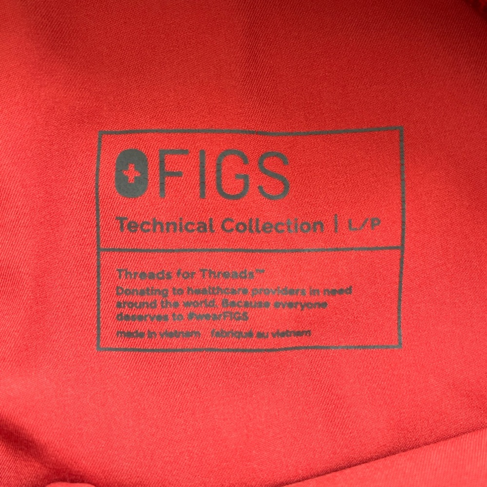 Figs High Waisted Scrub Pants Size Large Petite - Picture 5 of 8